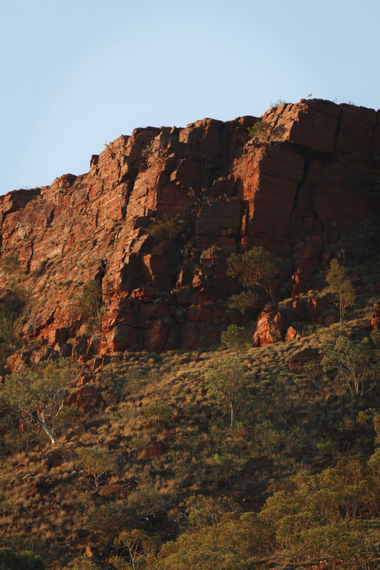 Sunset Over The Rocks at Karijini