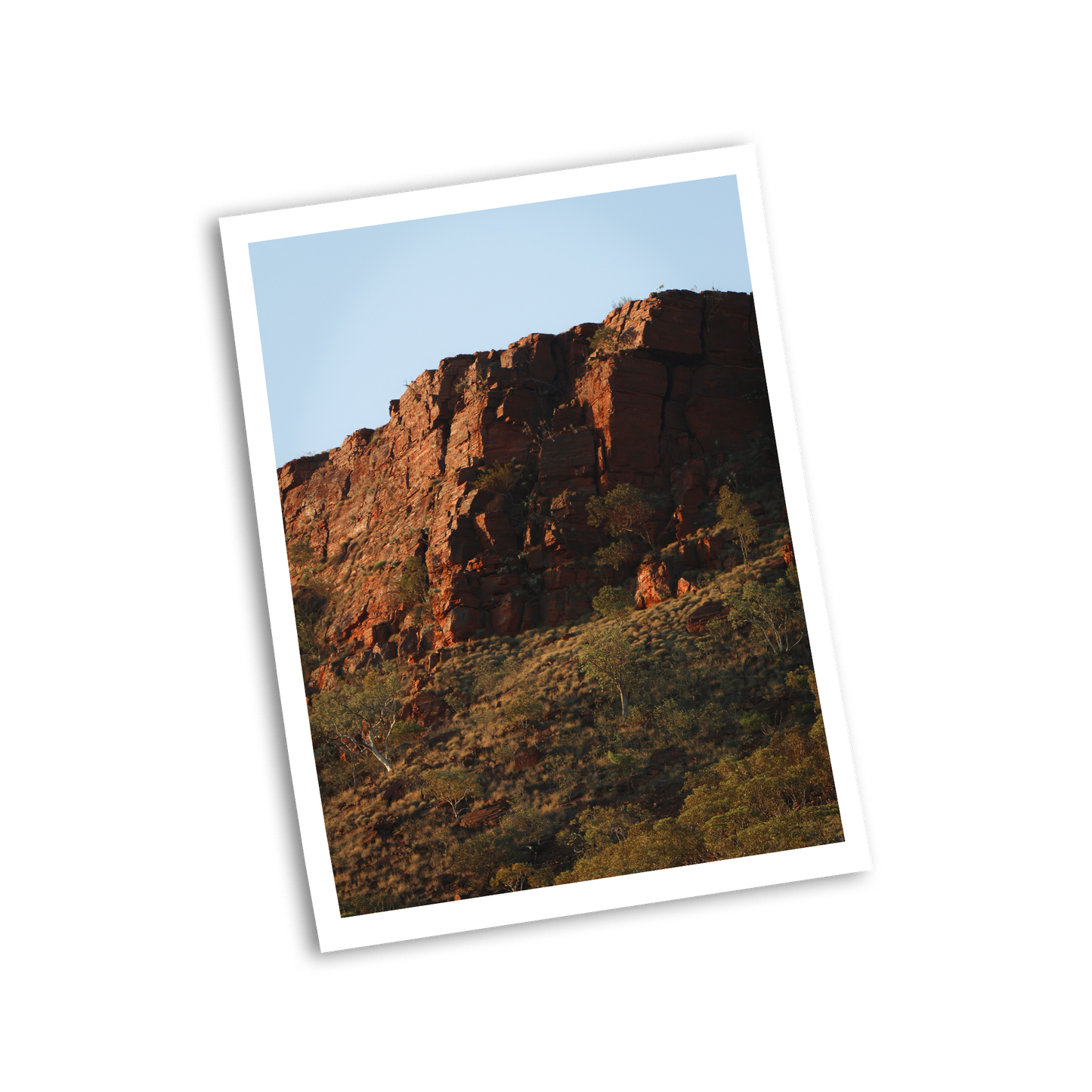 Sunset Over The Rocks at Karijini