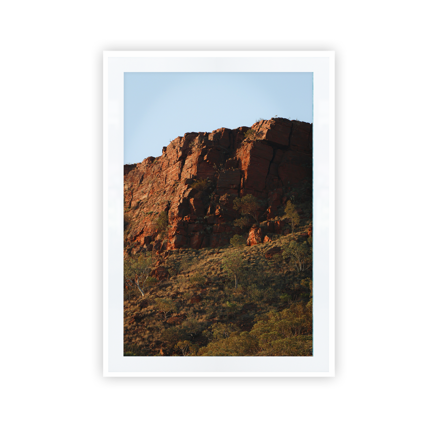 Sunset Over The Rocks at Karijini